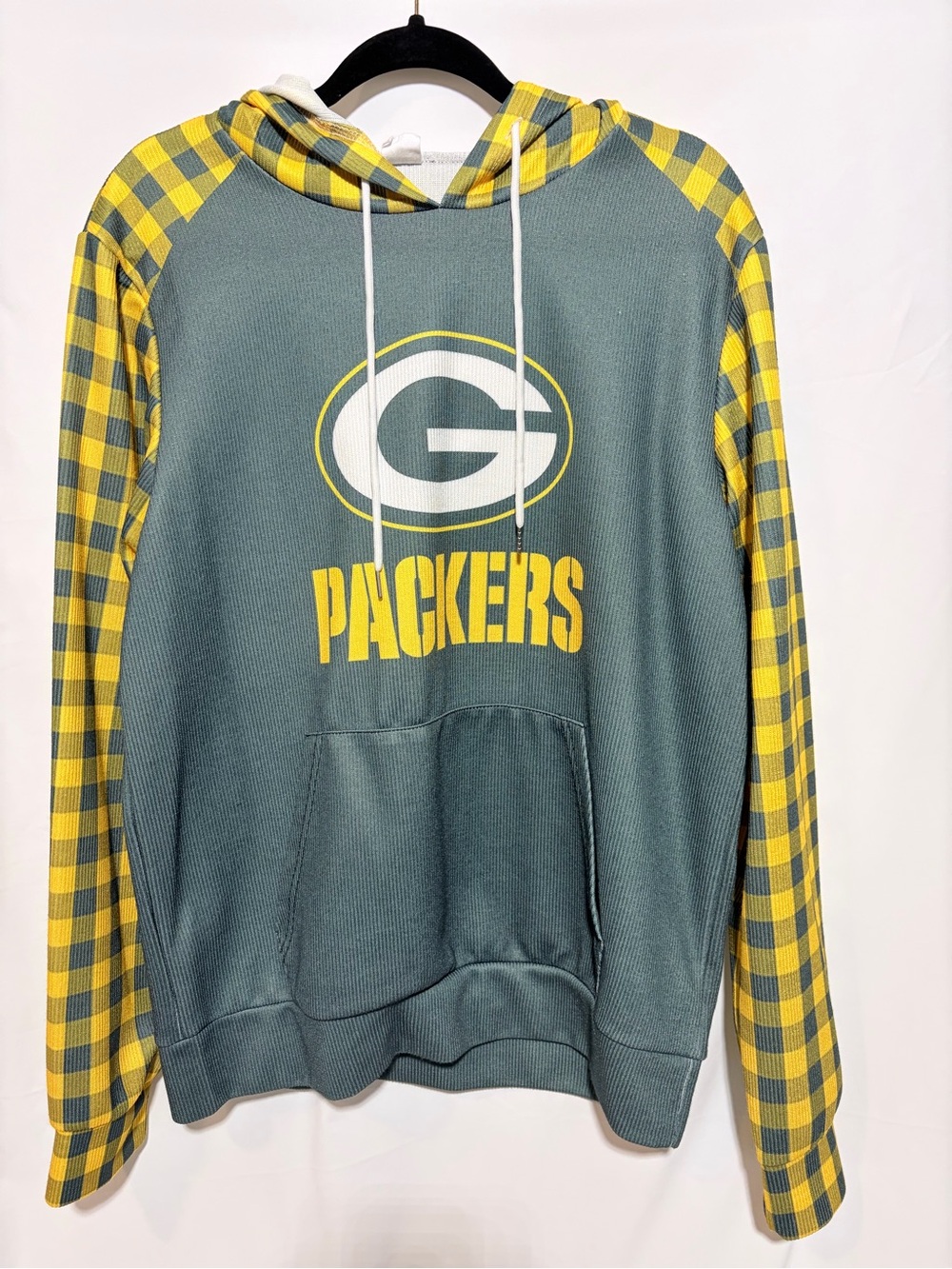 Green Bay Packers Hoodie Sweatshirt Mens Medium